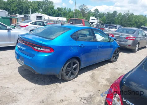 2015 Dodge Dart Sxt из США, поврежденный, VIN 1C3CDFBBXFD298856